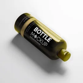 Glass Shampoo or Body Wash Bottle 08